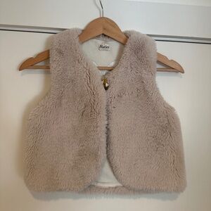 Hatley faux fur kids vest